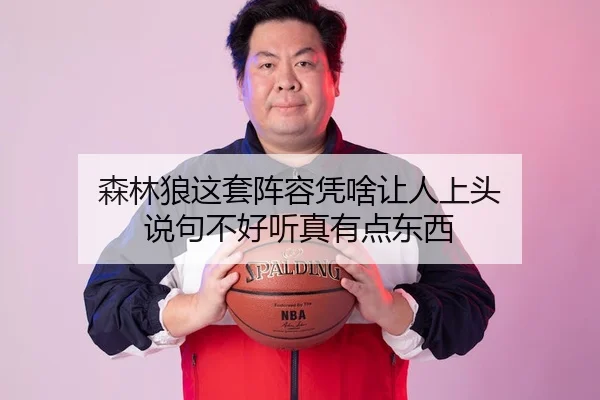 森林狼这套阵容凭啥让人上头 说句不好听真有点东西