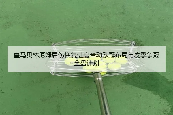 皇马贝林厄姆肩伤恢复进度牵动欧冠布局与赛季争冠全盘计划
